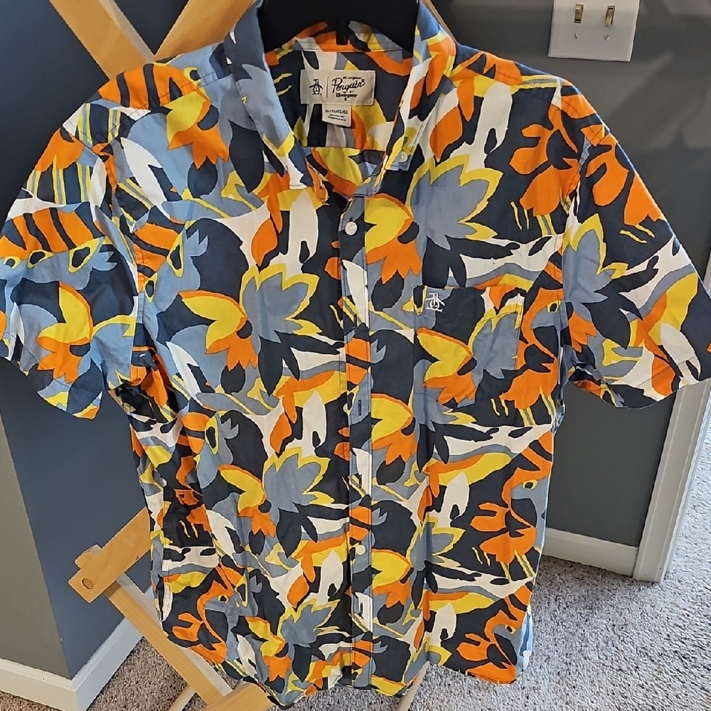 Penguin Buttonup Shirt